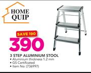 Home Quip 3 Step Aluminium Stool