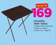 Folding Tray Table