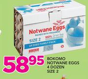 Bokomo Notwane Eggs 4 Dozen Size 2