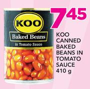 Koo Baked Beans In Tomato Sauce-410g