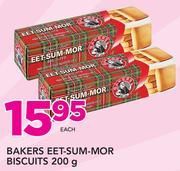 Bakers Eet-Sum-Mor Biscuits-200g Each