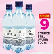 Source Still Water-3x500ml
