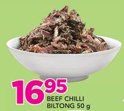 Beef Chilli Biltong-50gm