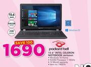 Packard Bell 15.6" Intel Celeron Notebook ENTE69AP