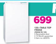 Hisense 130Ltr Table Top Fridge FRIDGE RS 13D