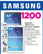Samsung Galaxy Tab E 9.6" 3G WiFi Tablet TAB BLK T561-Each
