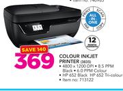 HP Colour Inkjet Printer 3835