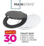 Mainstays Toilet Seat-Each