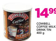 Cowbell Coffee Milk Drink Tin-400g