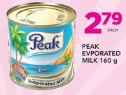 Peak Evaporated Milk-160g Each