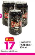 Unibrew Faxe Beer-6 x 330ml