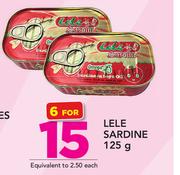 Lele Sardine-6 x 125g