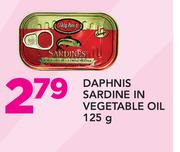 Daphnis Sardine In Vegetable Oil-125g