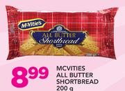 Mcvitiess All Butter Short Bread-200g
