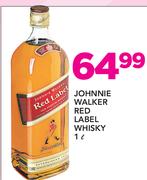 Johnnie Walker Red Label Whisky-1Ltr