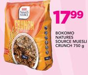 Bokomo Natures Source Muesli Crunch-750g