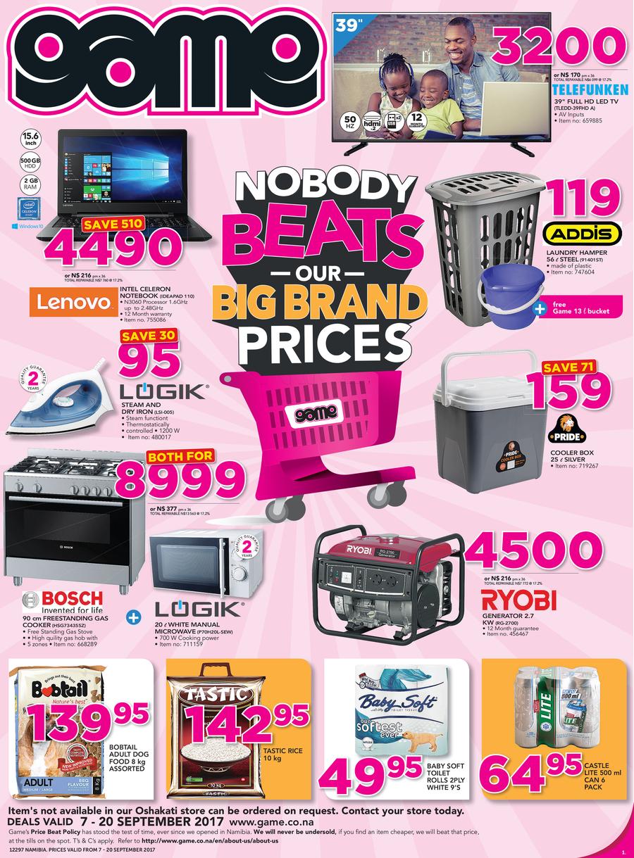 Game Oshakati, Oshana Region (+264 65 222 777)