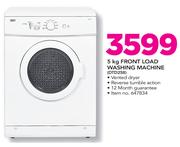 Defy 5Kg Front Load Washing Machine DTD258