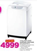 Samsung 13Kg Top Load Washing Machine WA13F5S2UWW F