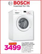 Bosch 6Kg Front Load Washing Machine White WAB16061ZA