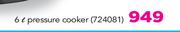 Logik Pressure Cooker-6Ltr