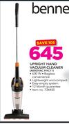 Bennett Read Upright Hand Vacuum Cleaner AEROVAC HVC11