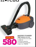 Bennett Read Bagged Cylinder Vac MICRO HVC150