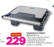 Logik Sandwich Press RSH-441725-11