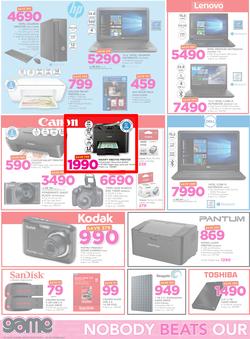 Game Namibia : Oshakati Nobody Beats Our Big Brand Prices (7 Sep - 20 Sep 2017), page 4