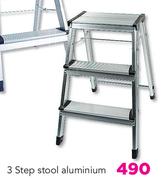 Home Quip 3 Step Aluminium Stool