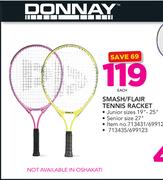 Donnay Smash/Flair Tennis Racket-Each