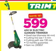 Trimtech 650W Electric Garden Trimmer