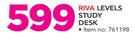 Riva Levels Study Desk