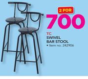 TC Swivel Bar Stool-For 2
