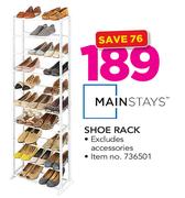 Mainstays Shoe Rack