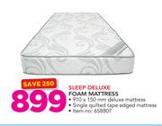 Sleep Deluxe Foam Mattress-910 x 150mm