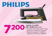 Philips 1000W Classic Dry Iron HD1172 27