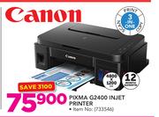 Canon Pixma G2400 Inkjet Printer