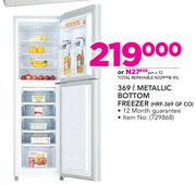Haier Thermocool 369Ltr Metallic Bottom Freezer HRF-369 GF CO