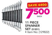Fragram 11 Piece Spanner Set S1851-Each