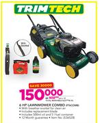 Trimtech 6HP Lawnmower Combo Includes Replacement Blade & 500ml Oil & 5Ltr Fuel Container