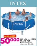 Intex Metal Frame Pool-305 x 76cm