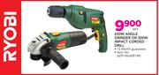 Ryobi 650W Angle Grinder Or 500W Impact Corded Drill-Each