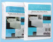 Hospitality 3 Piece Double Flat Sheet