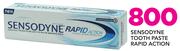 Sensodyne Tooth Paste Rapid Action