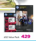 HP 652 Value Pack