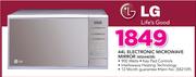 LG 44Ltr Electronic Microwave Mirror MS4440SR