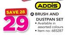 Addis Brush And Dustpan Set