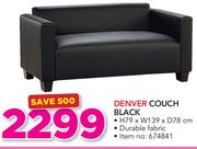 Denver Couch Black