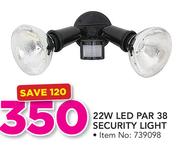 22W LED Par 38 Security Light